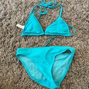Vibrant Blue Bikini Set